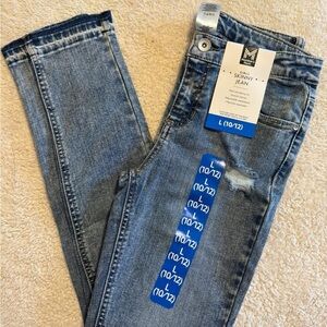 Girls' Skinny Jeans - Light Wash Blue